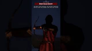 Parthian Shot Ancient Warfare shorts fypシ fyp military tactic iran war history horse [upl. by Sudoeht]