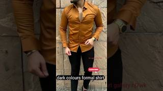 Dark colour formal shirt combination youtubeshorts videoshortArt gallery hj7wk [upl. by Emmy]