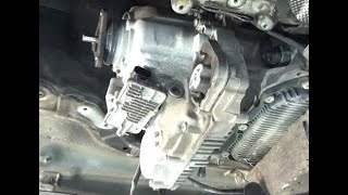 BMW F10 Xdrive Transfer box oil change  removal from the car Oil filling capacity [upl. by Lledraw]