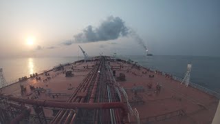 Approaching to Nigeria Agbami Terminal TimeLapse [upl. by Nnaeitak]