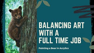 Balancing a Full Time Job with Your Art  What I do to keep up with my Artwork [upl. by Anelhtak]