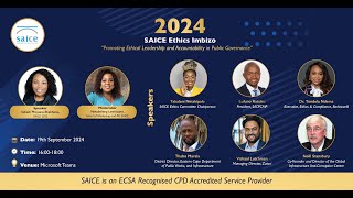 2024 SAICE Ethics Imbizo [upl. by Nikki825]