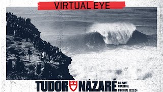 How The Worlds Largest Wave Takes Shape  Virtual Eye TUDOR Nazaré Big Wave Challenge [upl. by Eniretak738]