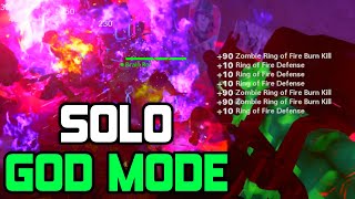 SOLO GOD MODE GLITCH ON MAUER DER TOTEN  Cold War Zombies [upl. by Assirol992]