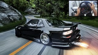 S13 Downhill Touge Drifting l Assetto Corsa Logitech G29  Steering Wheel Gameplay [upl. by Couq77]