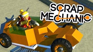 TEST DU CIRCUIT Partie 5  Scrap mechanic [upl. by Yrreg280]