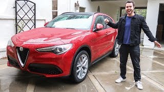 TAKING DELIVERY OF A NEW ALFA ROMEO STELVIO [upl. by Zilevi]