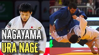 永山竜樹 裏投 Nagayama Ryuju Uranage  Judo Throws amp Techniques [upl. by Puklich]