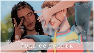 ☁️ CC FOLDER todo mi CC  Los Sims 4 Contenido Personalizado [upl. by Kanor]