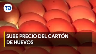 Precio del cartón de huevos hasta 500 colones mas caro [upl. by Juanne]