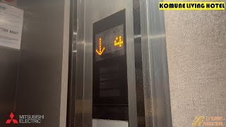 Mitsubishi Elevators at Komune Living Hotel Bangsar Kuala Lumpur Malaysia [upl. by Talich]