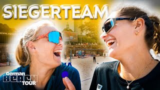 Behlen Schulz auf dem Weg zum Sieg bei der GBT Düsseldorf 🤩🏆 Beachteam VLOG [upl. by Inaboy]