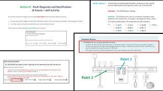 Section E  Fault diagnosis and rectification  AM2 pre assessment manual [upl. by Sayers]