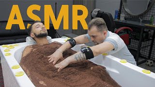 ASMR  Volcanic Sand Massage For a Warm Sleep Bathtub Massage [upl. by Ymiaj448]