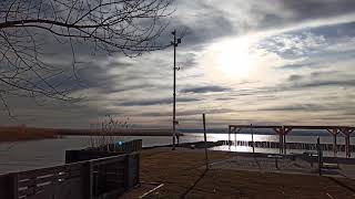 Abendstimmung am Neusiedlersee in Illmitz Burgenland Sonnenuntergang [upl. by Elfrida]