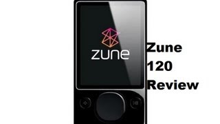 Zune 120gb Review [upl. by Albemarle]