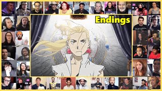 Fullmetal Alchemist Brotherhood All Endings 15 Reaction Mashup 鋼の錬金術師 [upl. by Petit216]