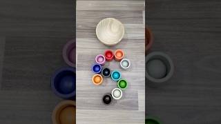 Colorful Wooden Balls Sorting Asmr [upl. by Sdlonyer]