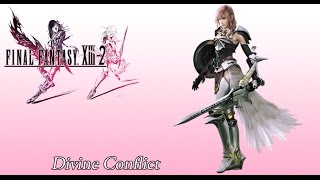 FFXIII2 OST Academia 500 AF  Chaos Bahamut Battle  Divine Conflict [upl. by Michael]