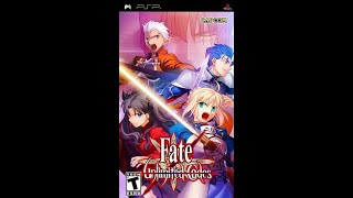 FateUnlimited Codes PSP  Bazett Arcade Mode Playthrough [upl. by Enitsenrae502]