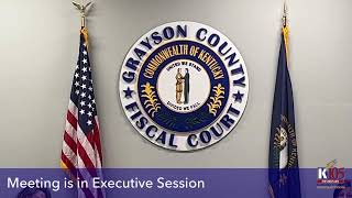 Grayson County Fiscal Court Meeting 03212024 [upl. by Ricardama]