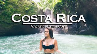 12 Perfect Days In Costa Rica  Travel Guide amp Itinerary [upl. by Hulbert147]