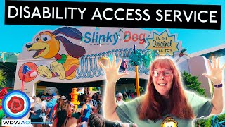 HOW DOES DISNEYS DAS PASS WORK  DISNEY DISABILITY ACCESS SERVICE [upl. by Okajima999]