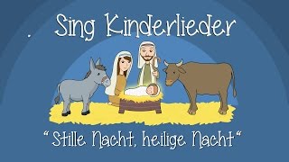 Stille Nacht heilige Nacht  Weihnachtslieder zum Mitsingen  Sing Kinderlieder [upl. by Ocirnor]