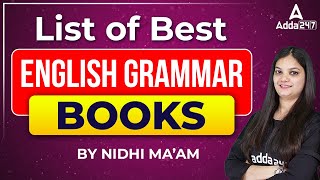 List of Best English Grammar Books  English Grammar Best Grammar Book  English Grammar [upl. by Ahtanoj204]