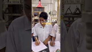 Chemistry Practical 🧪 sciencelab sciencestudentchemistrylab concentration h2so4 lamp flask [upl. by Niwhsa606]