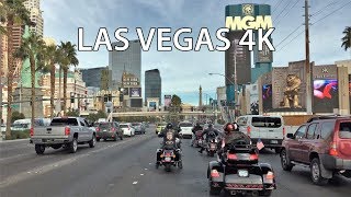 Driving Downtown  Las Vegas 4K  USA [upl. by Labotsirhc]