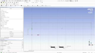 Ansys DesignModeler  Intro 2D Geometry [upl. by Notyal48]