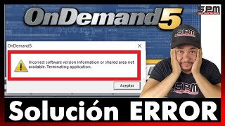 ✅Solución ERROR❌Mitchell Ondemand 5 quotincorrect software version information or shared shared area [upl. by Ajar173]