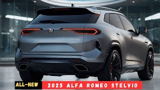 2025 Alfa Romeo Stelvio Revealed  First Look [upl. by Ahsyek]