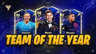 TEAM OF THE YEAR in EA FC 24 TOTY 2023 PREDICTION 🔥🔥 [upl. by Jennica]