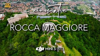 Rocca Maggiore Monte Ingino Gubbio PG  DJI MINI3 PRO  Cinematic 4K  dr drone [upl. by Llerrat]