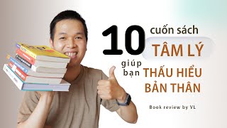 10 cuốn sách tâm lý học giúp bạn thấu hiểu bản thân I Review sách hay [upl. by Gapin]