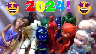 Elsia and Annia New Year 2024 Countdown [upl. by Eissalc]