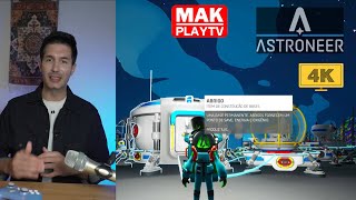 4K ASTRONEER  liberando as pesquisas de exploração [upl. by Shakti460]