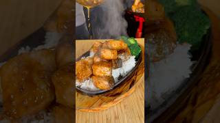 SIZZLING CRISPY SALMON BITES SHORTS WOK [upl. by Cynara]