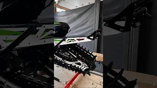 BM Fabrications exo rear bumpertunnel stiffener On my arctic cat M8 141” [upl. by Shatzer487]