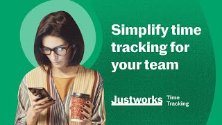 Time tracking simplified  Justworks Time Tracking [upl. by Dibbrun718]