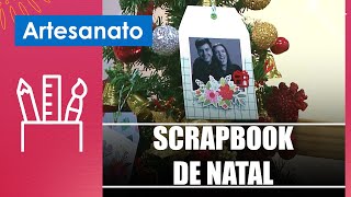 Inove com um lindo scrapbook de Natal com a artista plástica Débora Prass – 131124 [upl. by Nodyroc]