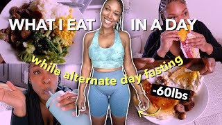 What I Eat While ALTERNATE DAY FASTING for EASY Weight Loss  FEAST WITH ME [upl. by Mettah35]