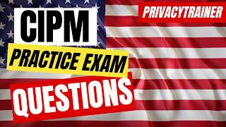 CIPM Practice Questions 🇺🇸 🇪🇺 Prepare for CIPM Certification 📝🔒 [upl. by Yehs]