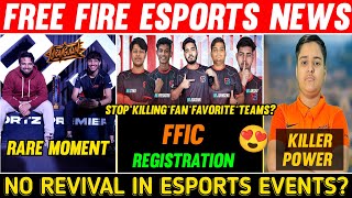 😍FFIC REGISTRATION STARTS🔥 KILLER FF  OG PAHADI RARE MOMENT AURA GAMING  FREE FIRE ESPORTS NEWS [upl. by Glennie148]