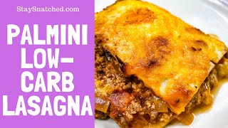 Palmini Keto Low Carb Lasagna Sheets Review and Recipe [upl. by Arehc]