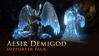 Path of Exile Aesir Demigod Supporter Pack [upl. by Arlee]