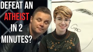 Defeat an Atheist in 2 Minutes Real Atheist Reacts [upl. by Luise]