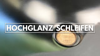 Hochglanz und Seidenmatt schleifen und polieren  Mineralwerkstoffe Corian richtig verarbeiten [upl. by Kristian]